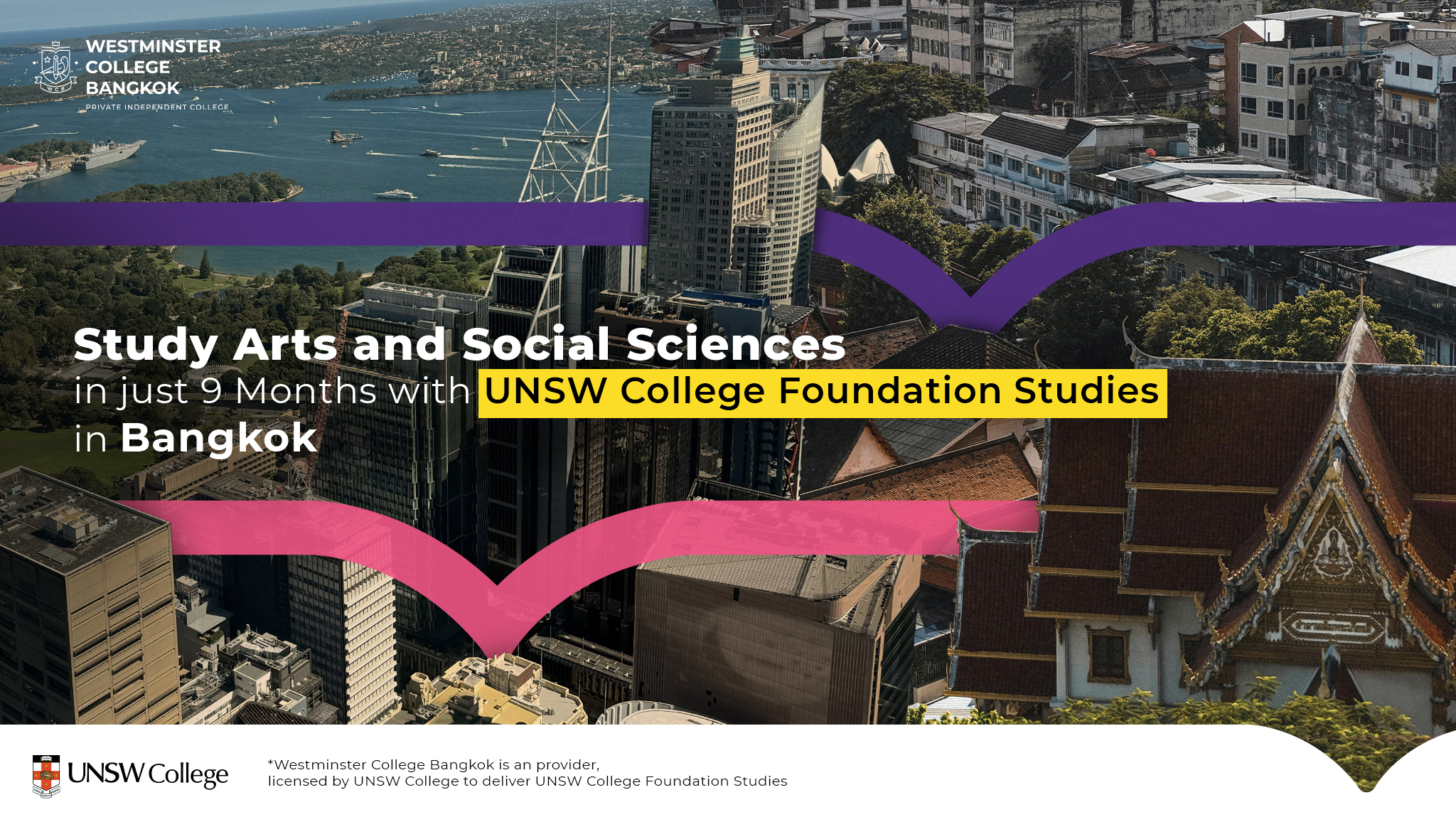 Study art and social science in UNSW Foundation