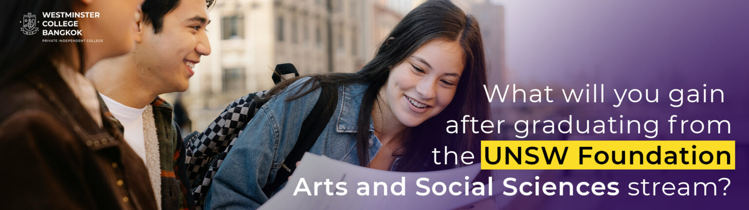 Study Arts and Social Sciences with UNSW Foundation in Thailand