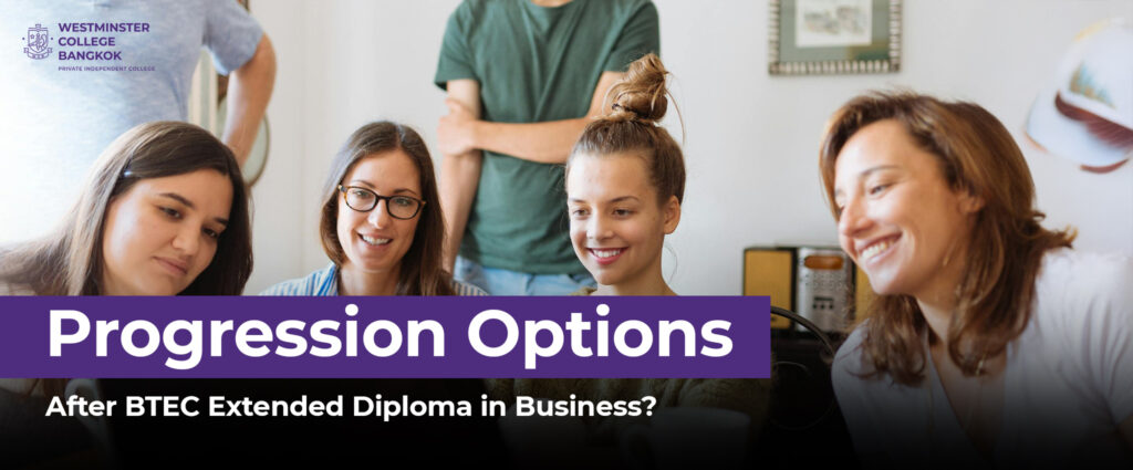 progression options after BTEC in Business