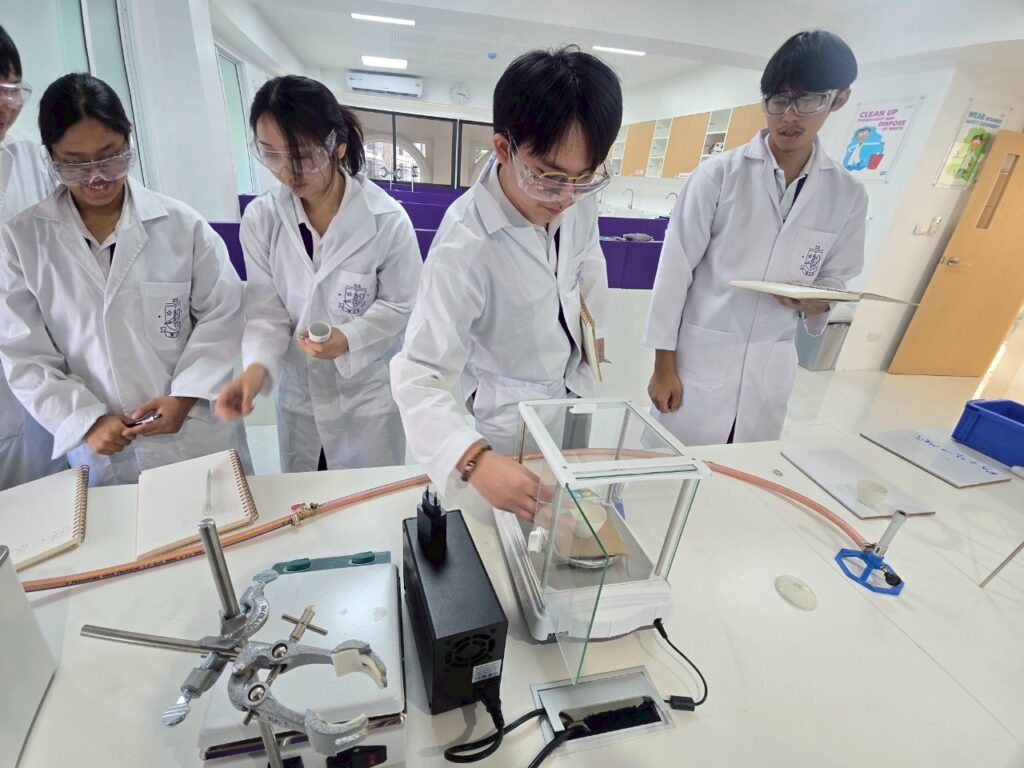 Hands-on Chemistry Class at Westminster College Bangkok
