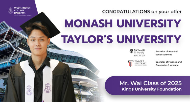 Mr. Wai Class of 2025 Kings University Foundation
